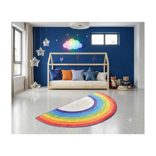 Periv dječji tepih 60x120 cm Rainbow – Mila Home