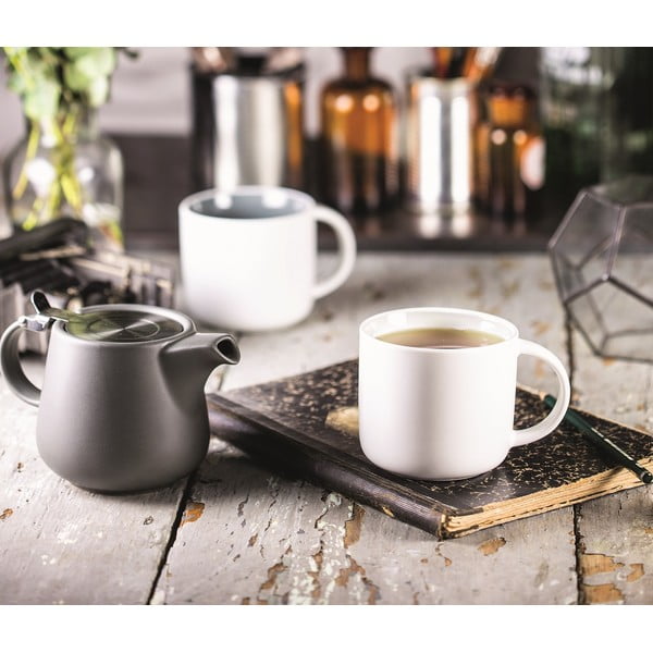 Bijela porculanska šalica s ružičastom unutrašnjosti Maxwell & Williams Tint, 440 ml-image-3