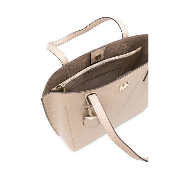 Svjetlosmeđa kožna torba Michael Kors Ane-image-1