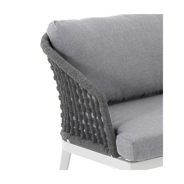 Siva vrtna garnitura aluminijska za 5 osoba Afteli – Tomasucci-image-4