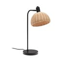 Crna/u prirodnoj boji stolna lampa sa sjenilom od ratana (visina 56 cm) Damila – Kave Home