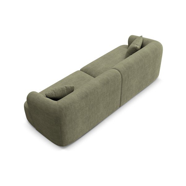 Zelena sofa od samta 255 cm Campi – Cosmopolitan Design-image-4