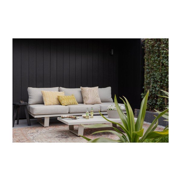 Sivo-bež podstavljena vrtna sofa Bear – WOOOD-image-1