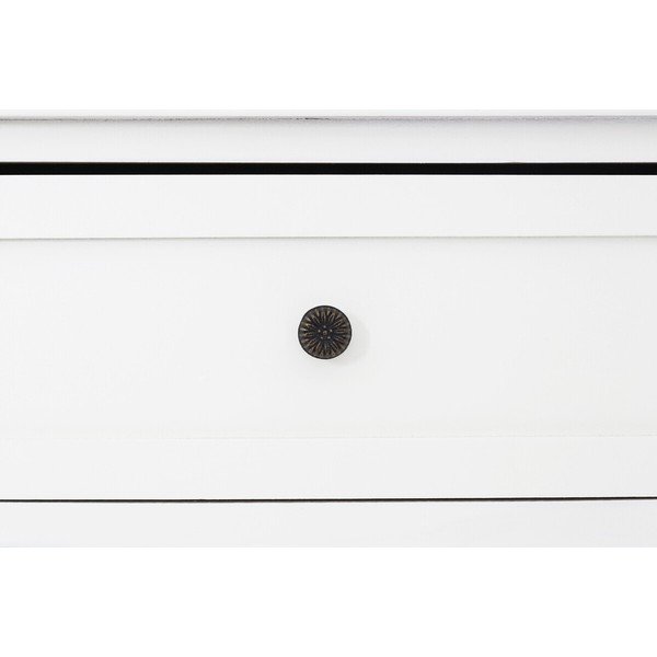 Komoda od masivne paulovnije boje slonovače 76x70x33 cm Vermont – Premier Housewares-image-4