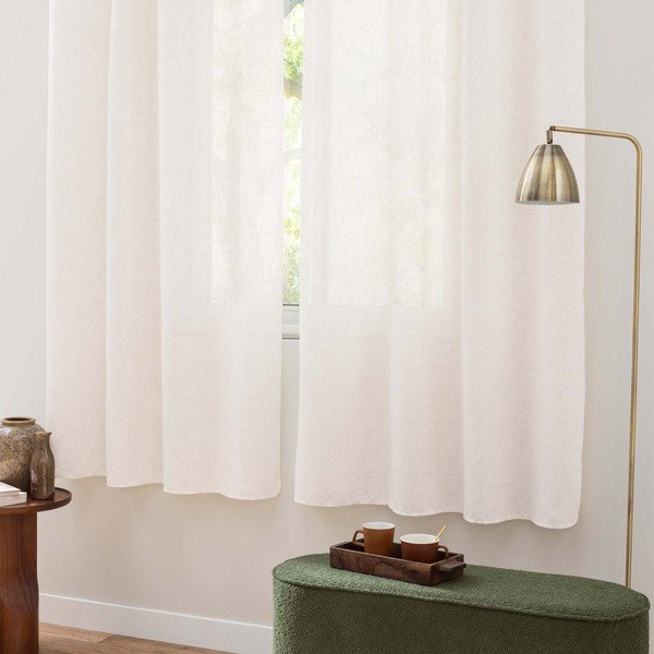 Krem zavjesa 140x240 cm Pauline – douceur d'intérieur-image-2