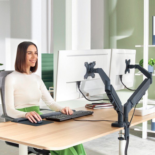 Nosač za dva monitora Ergo – Leitz-image-1
