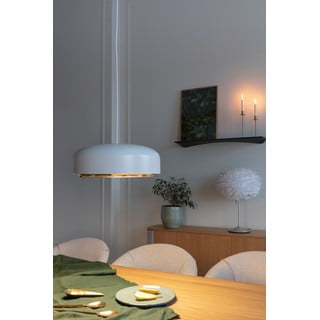Bijela LED viseća svjetiljka s metalnim sjenilom ø 40 cm Hazel medium – UMAGE