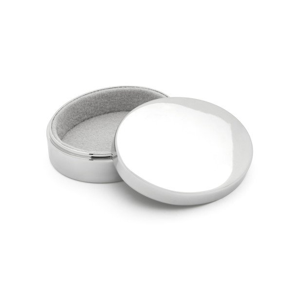 Metalna kutijica za prvi mliječni zub u sjajno srebrnoj boji 5x4x2 cm Woezel & Pip – Zilverstad-image-1