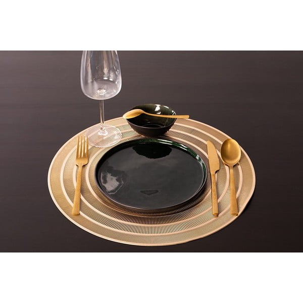 Podmetač u zlatnoj boji Tiseco Home Studio, ⌀ 39,5 cm-image-1