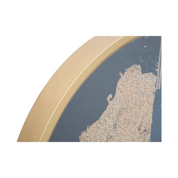 Plavi zidni sat Mauro Ferretti Art, ø 60 cm-image-4