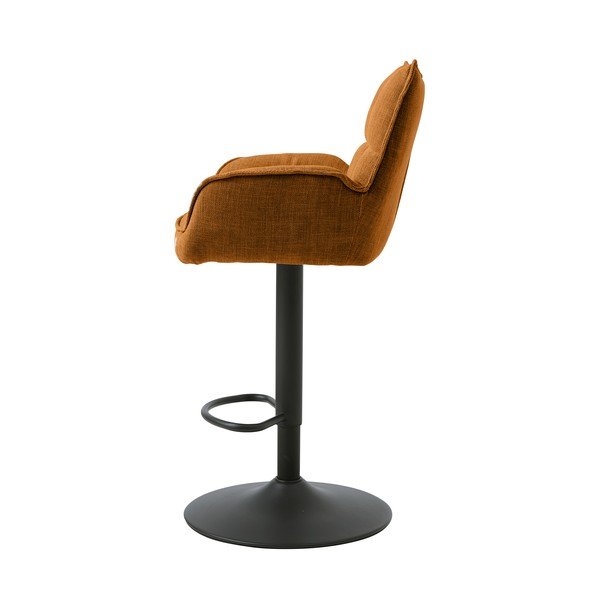 Narančaste barske stolice u setu podesive visine 2 kom Marilla – Unique Furniture-image-3