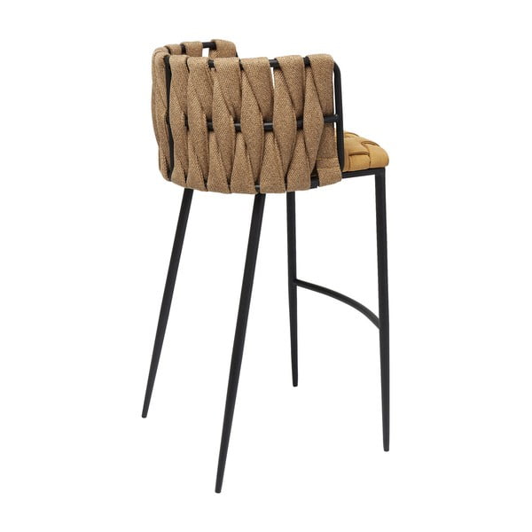 Set 2 Žute bar stolice Kare dizajn Cheerio-image-2