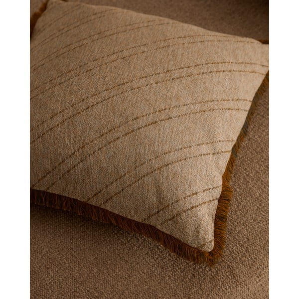 Pamučna ukrasna jastučnica 45x45 cm Cral – Kave Home-image-1