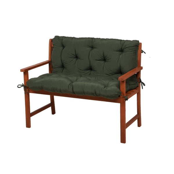 Kaki zeleni vrtni jastuci za sjedenje u setu 2 kom za klupu 50x100 cm Selby – Sun Garden