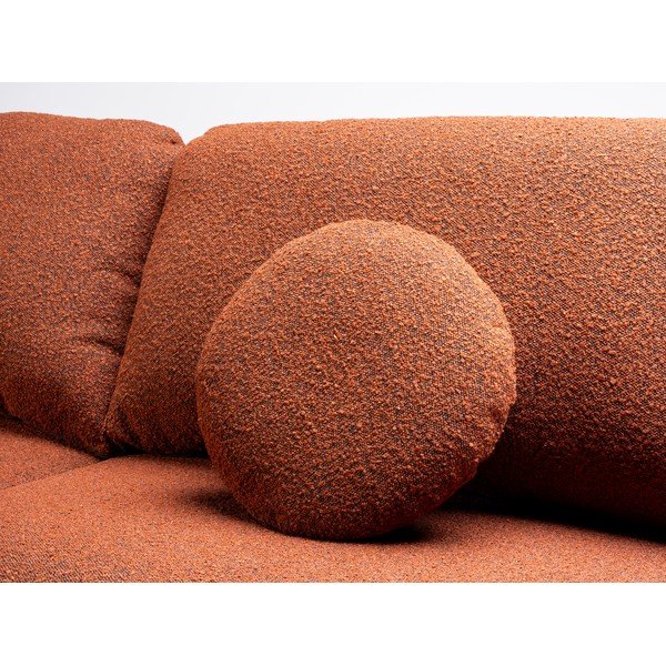 Ciglasta sklopiva sofa od bouclé tkanine 230 cm Trango – CustomForm-image-1