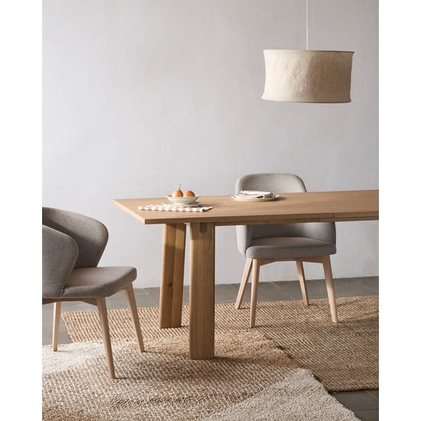 Bež podstavljena blagovaonska stolica Darice – Kave Home-image-2