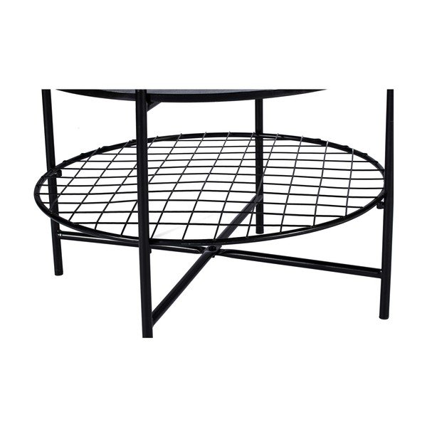Crni okrugli stolić Bonami Essentials Joe, Ø 63 cm-image-3