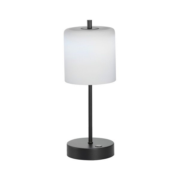Crno-bijela LED stolna lampa s mogućnosti zatamnjivanja (visina 34,5 cm) Riva – Fischer & Honsel