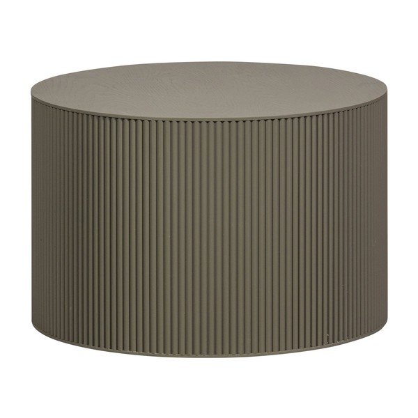 Kaki zeleni okrugli stolić za kavu ø 60 cm Sanne – WOOOD