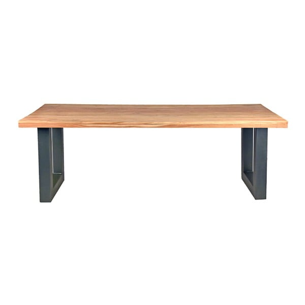 Blagovaonski stol s pločom od bagremovog drveta LABEL51 Milan, 200 x 95 cm