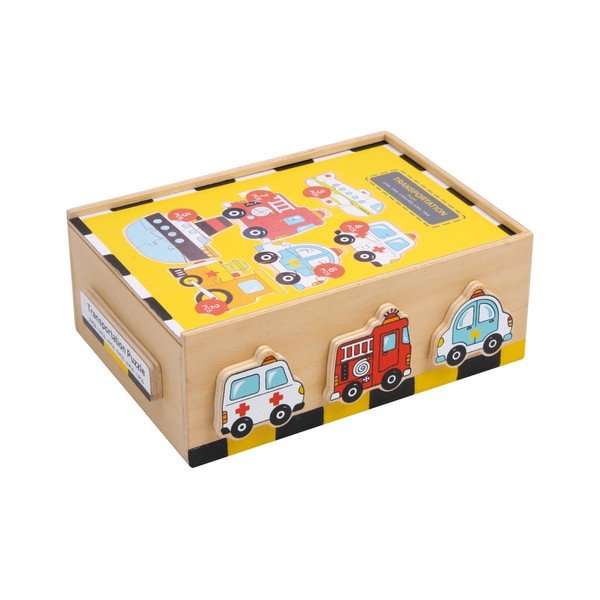 Drvene puzzle Legler Vehicles-image-1