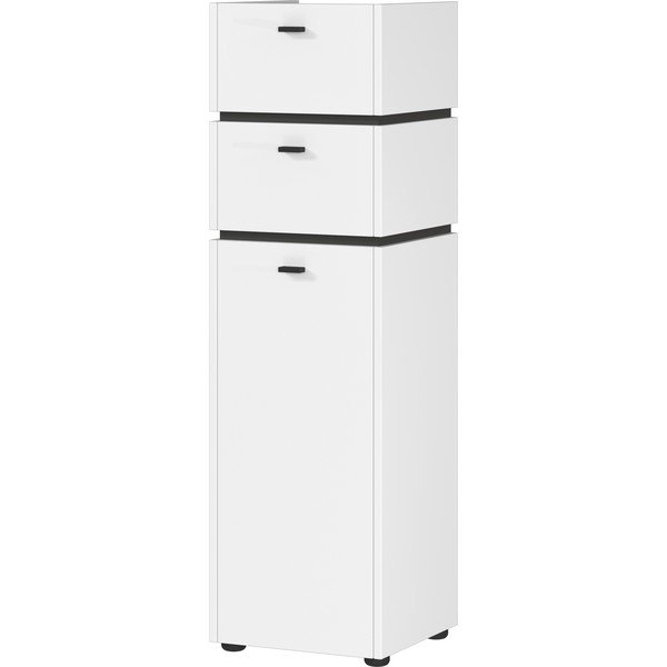 Bijeli visoki kupaonski ormarić 34x117 cm Modesto - Germania-image-2