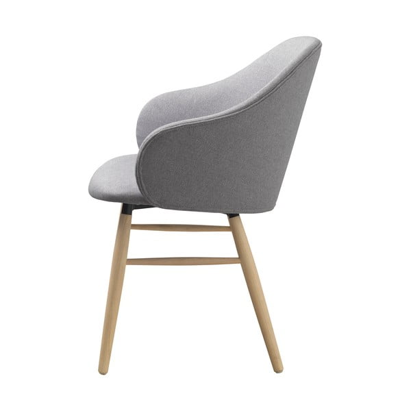 Siva blagovaonska stolica Unique Furniture Teno Oak-image-3