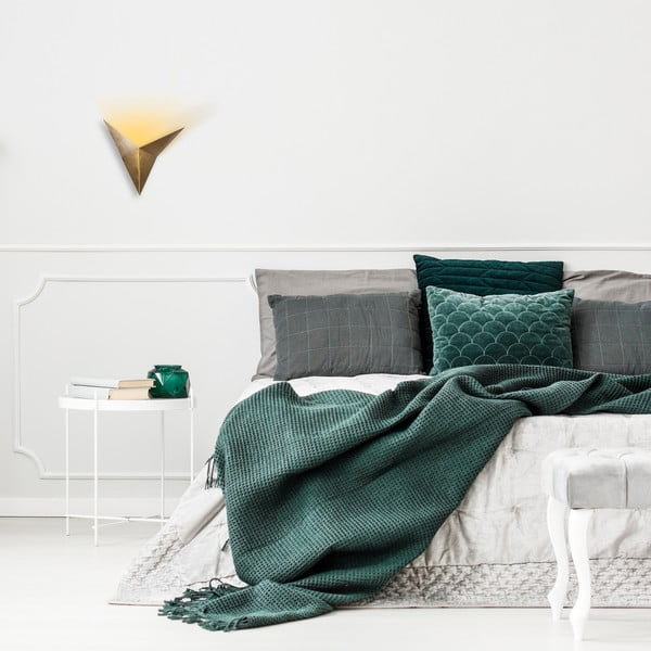 Zidna lampa u zlatnoj boji Bird – Opviq lights-image-1