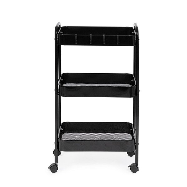 Metalna kolica za posluživanje na kotačima 29,5x41 cm Leiky – Yes Everyday