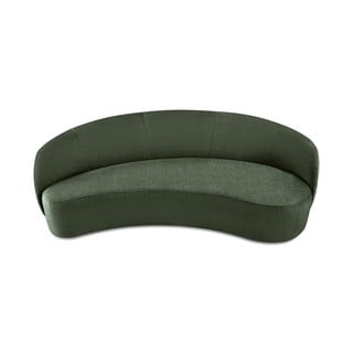 Asimetrična sofa od zelenog baršuna Mazzini Sofas Debbie, desno