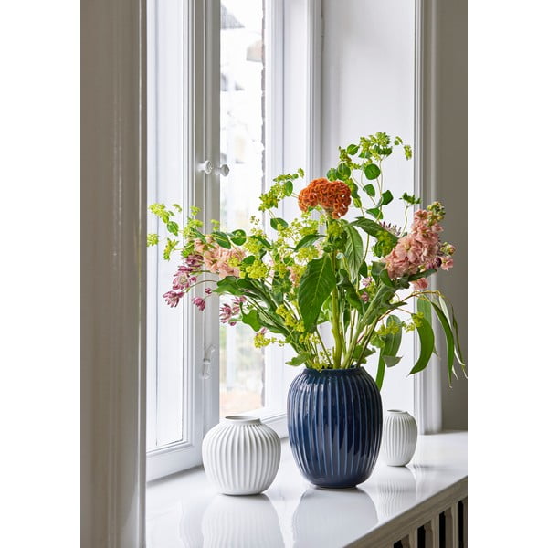 Bijela kamena vaza Kähler Design Hammershoi, visina 12,5 cm-image-1