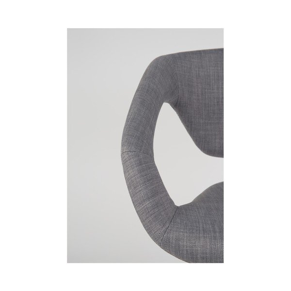 Set od 2 sive stolice s crnim nogama Zuiver Flexback-image-4