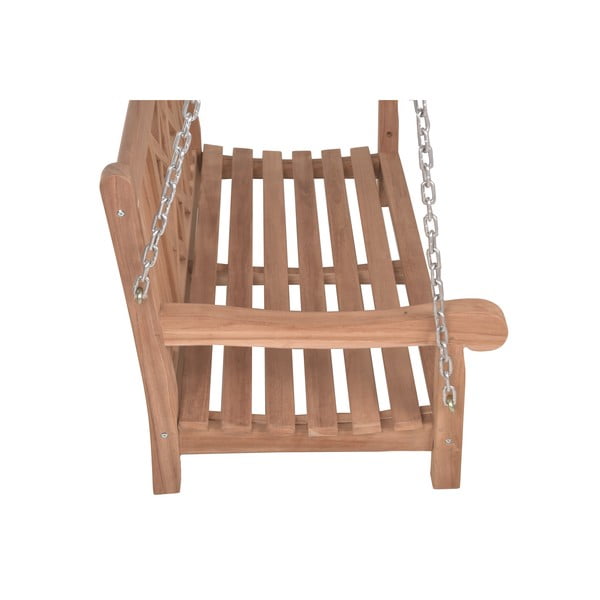 Vrtna ljuljačka od masivnog drveta u prirodnoj boji Latoa – Garden Pleasure-image-3