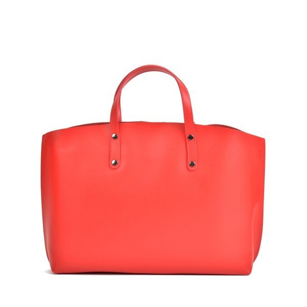 Crvena kožna torbica Mangotti Bags Lulia-image-2