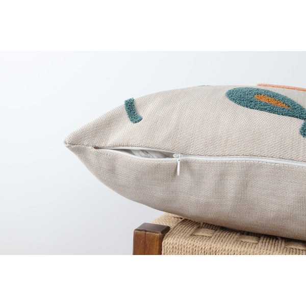 Laneni ukrasni jastuk 43x43 cm Fresya – Mioli Decor-image-3