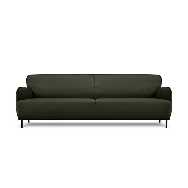 Zelena kožna sofa Windsor & Co Sofas Neso, 235 x 90 cm