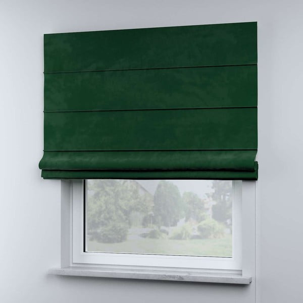 Zeleni rimski zastor 170x160 cm Posh Velvet - Yellow Tipi-image-4