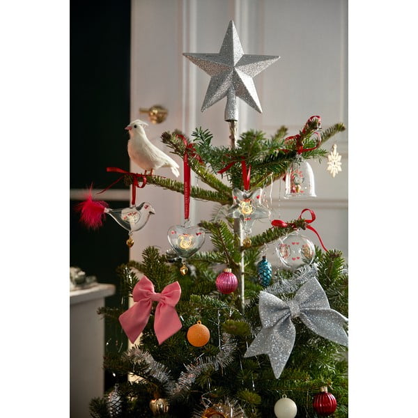 Stakleni ručno puhani božićni ukras ø 6,5 cm Ann-Sofi Romme Annual Christmas Bauble 2025 – Holmegaard-image-2