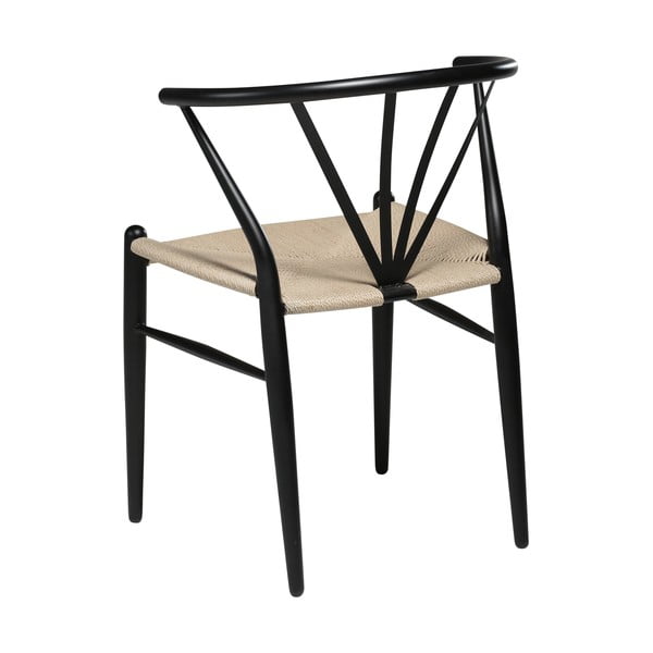 Crna blagovaonska stolica DAN – FORM Denmark Delta-image-2