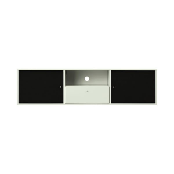 Mentol zelena/crna TV komoda 161x42x45 cm Mistral – Hammel Furniture