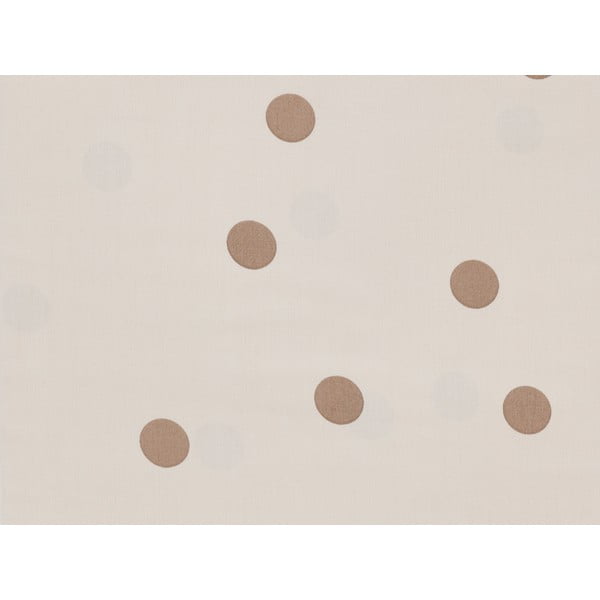 Smeđa posteljina za krevet za jednu osobu od pamučnog satena 140x200 cm Solaris – Södahl-image-1