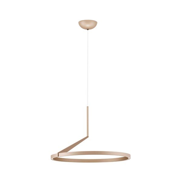 LED viseća svjetiljka aluminijska s mogućnosti zatamnjivanja ružičasto zlatna ø 60 cm Tilia – Nova Luce