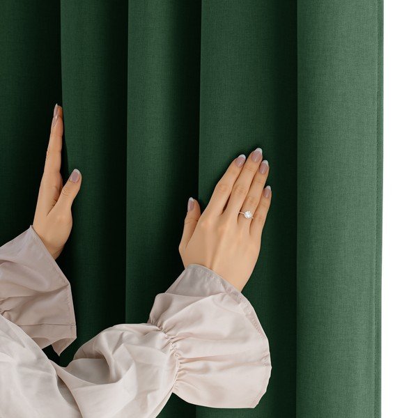 Tamno zelena zavjesa za djelomično zamračenje Calisto – Filumi-image-4