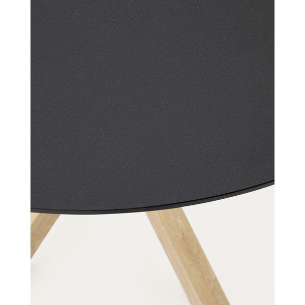 Okrugao blagovaonski stol sa staklenom pločom stola ø 150 cm Argo – Kave Home-image-3