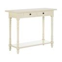 Pomoćni stol od masivnog bora boje slonovače 35x96 cm Heritage – Premier Housewares