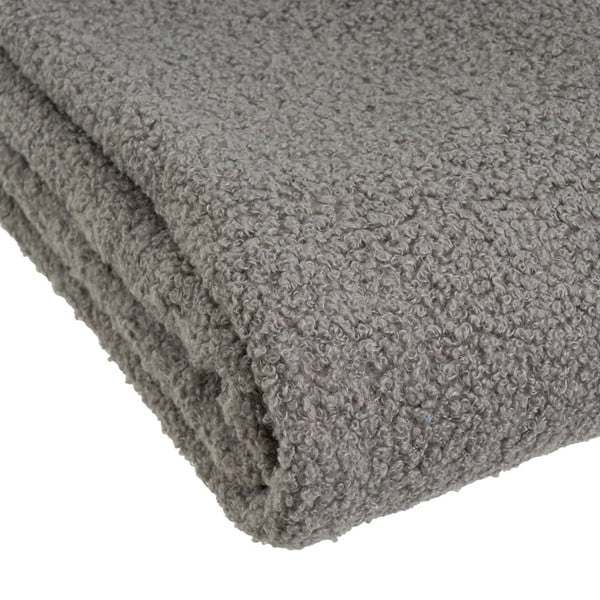 Siva deka od sherpa flisa 130x160 cm Sherpa Bouclé – Casa Selección-image-2