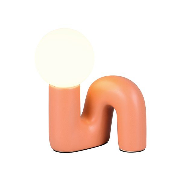 Narančasta stolna lampa keramička (visina 21,5 cm) Quinn – Reality-image-2