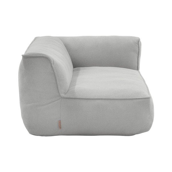 Svijetlo sivi modul za vrtne sjedeće garniture od bouclé tkanine (promjenjiv) Grow – Blomus-image-1