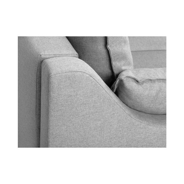 Svijetlo siva sofa Mazzini Sofas Ancolie, 150 cm-image-4
