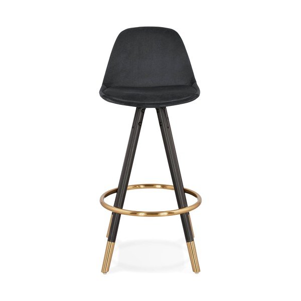 Crni bar stolica Cocoon nose mini, visinu sjedala 65 cm-image-1